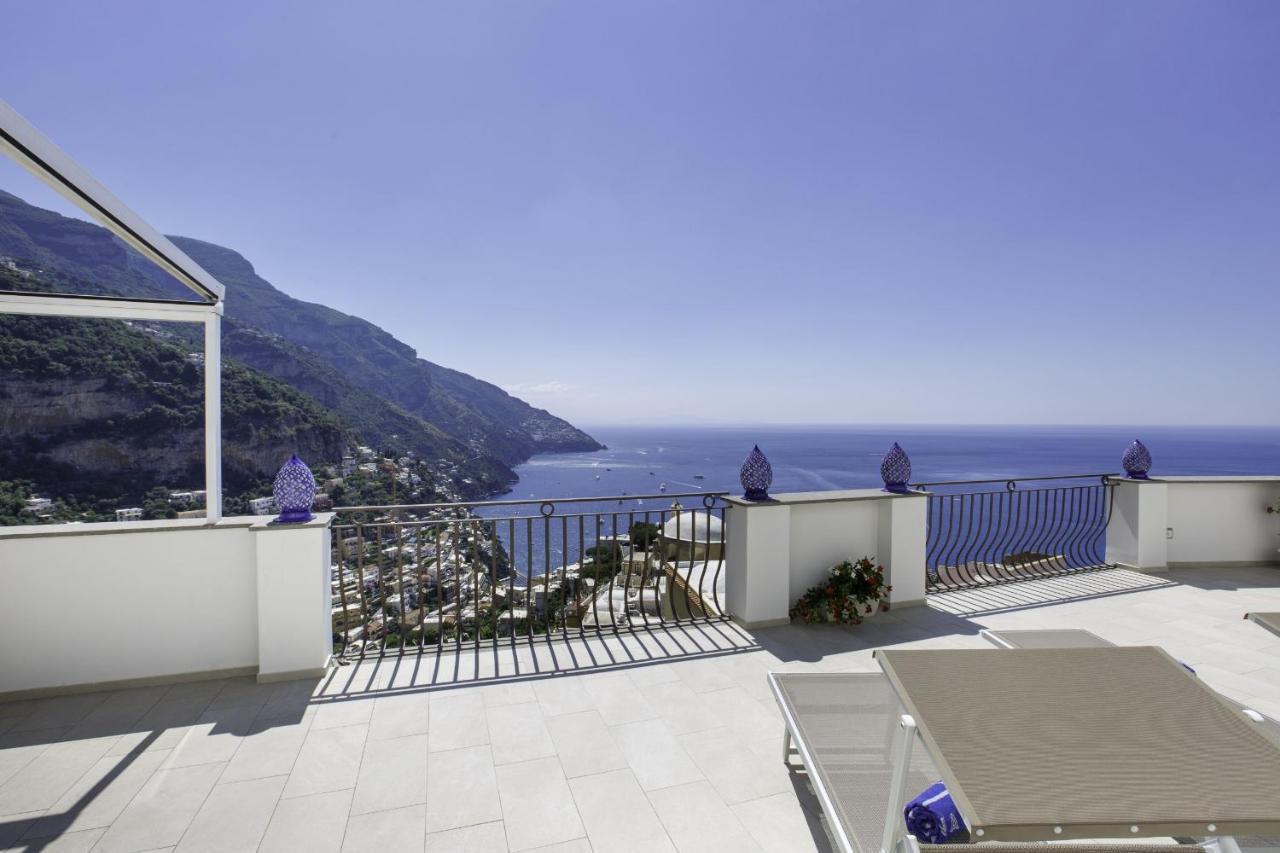Estate4Home - Villa Settemari Scrigno Positano Eksteriør billede