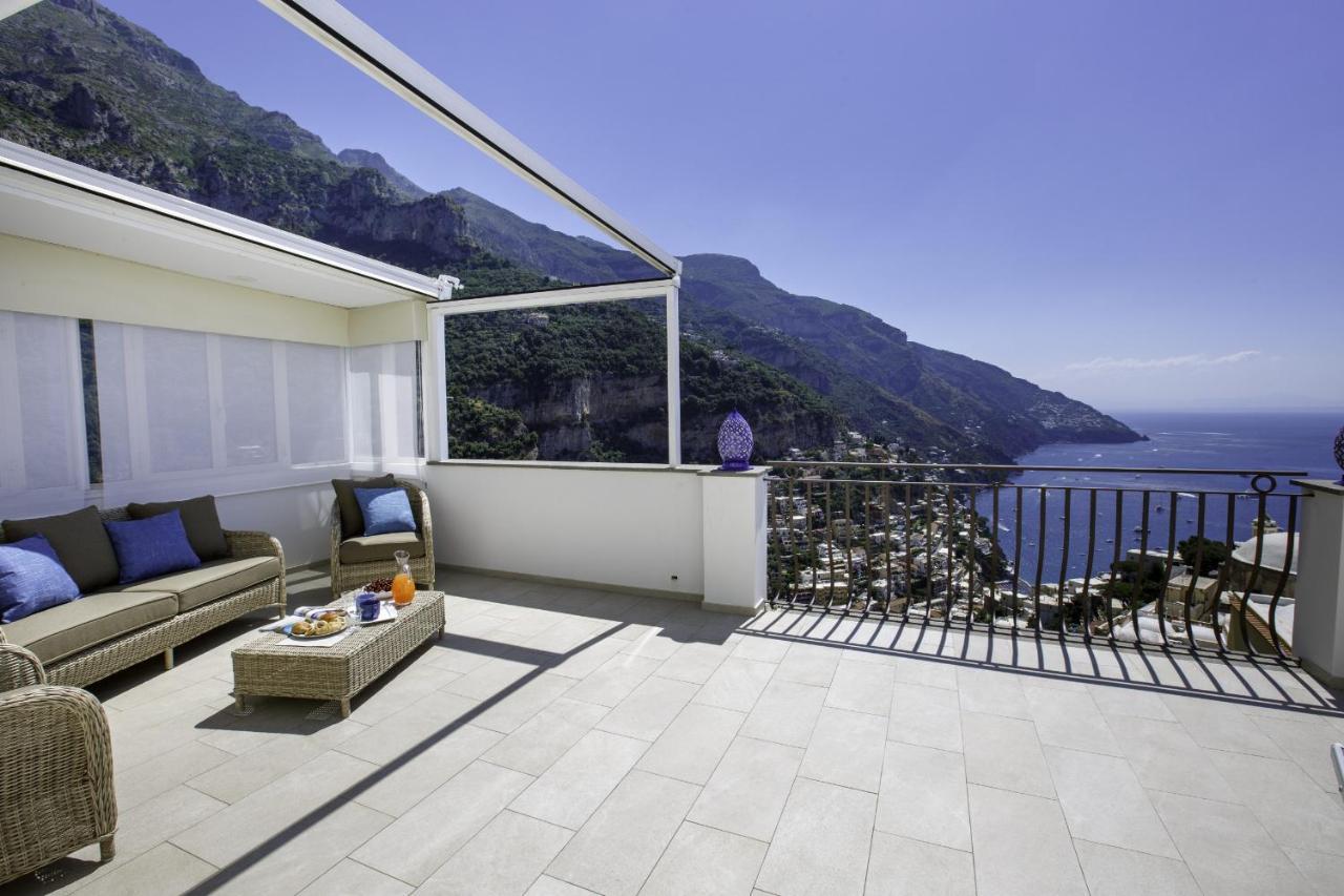 Estate4Home - Villa Settemari Scrigno Positano Eksteriør billede
