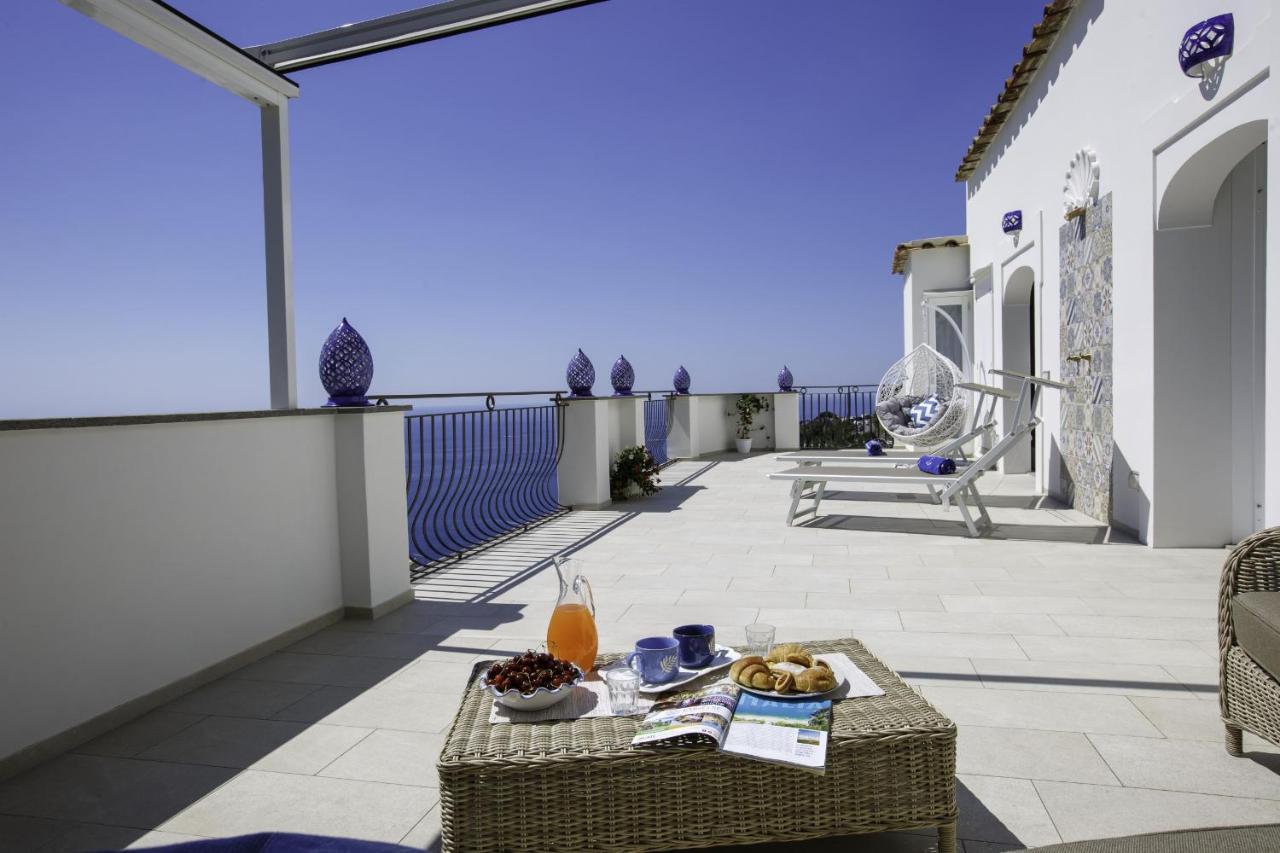 Estate4Home - Villa Settemari Scrigno Positano Eksteriør billede