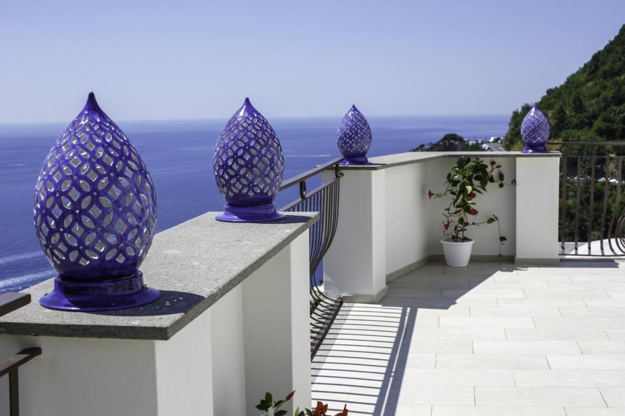 Estate4Home - Villa Settemari Scrigno Positano Eksteriør billede