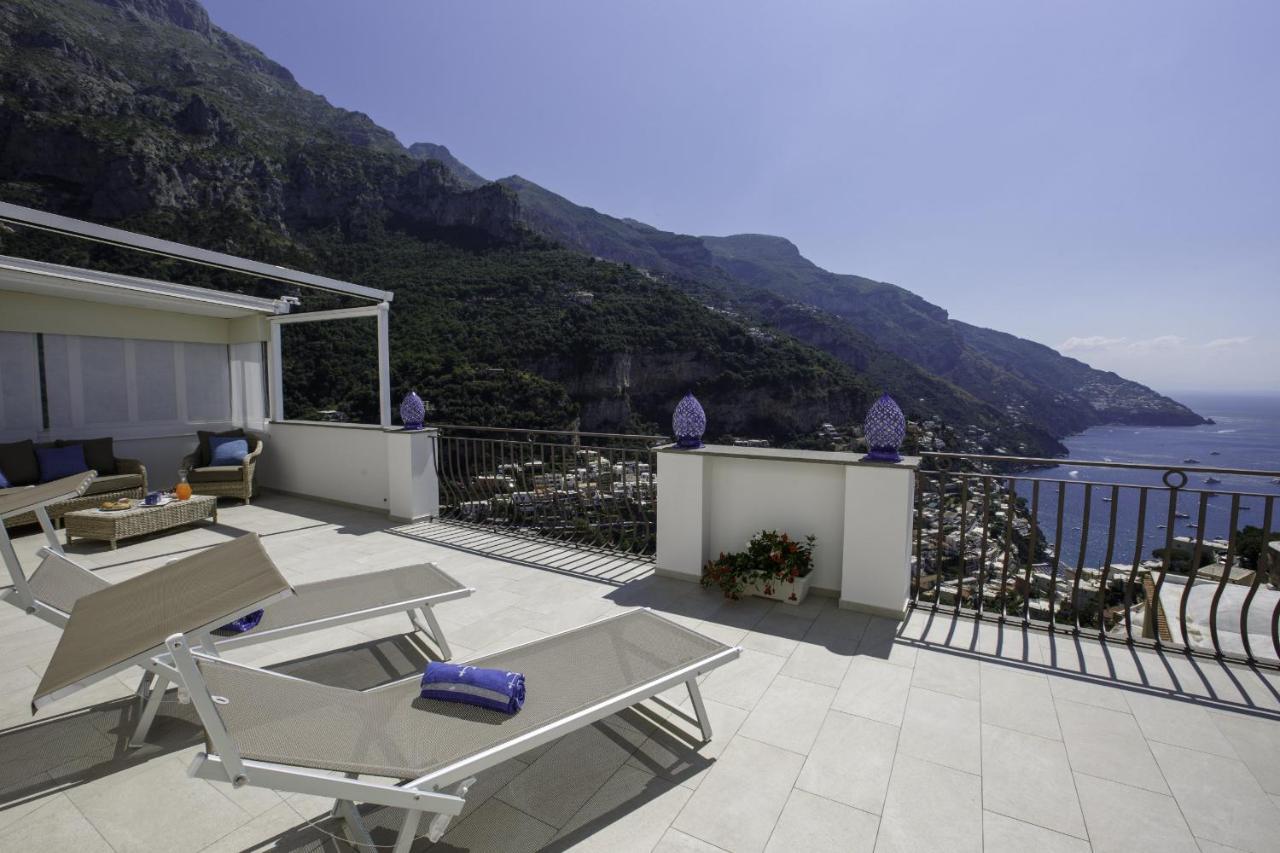 Estate4Home - Villa Settemari Scrigno Positano Eksteriør billede