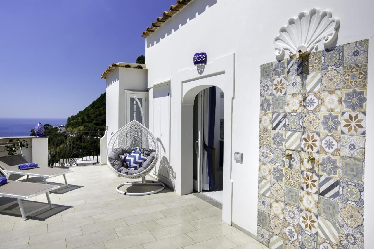 Estate4Home - Villa Settemari Scrigno Positano Eksteriør billede