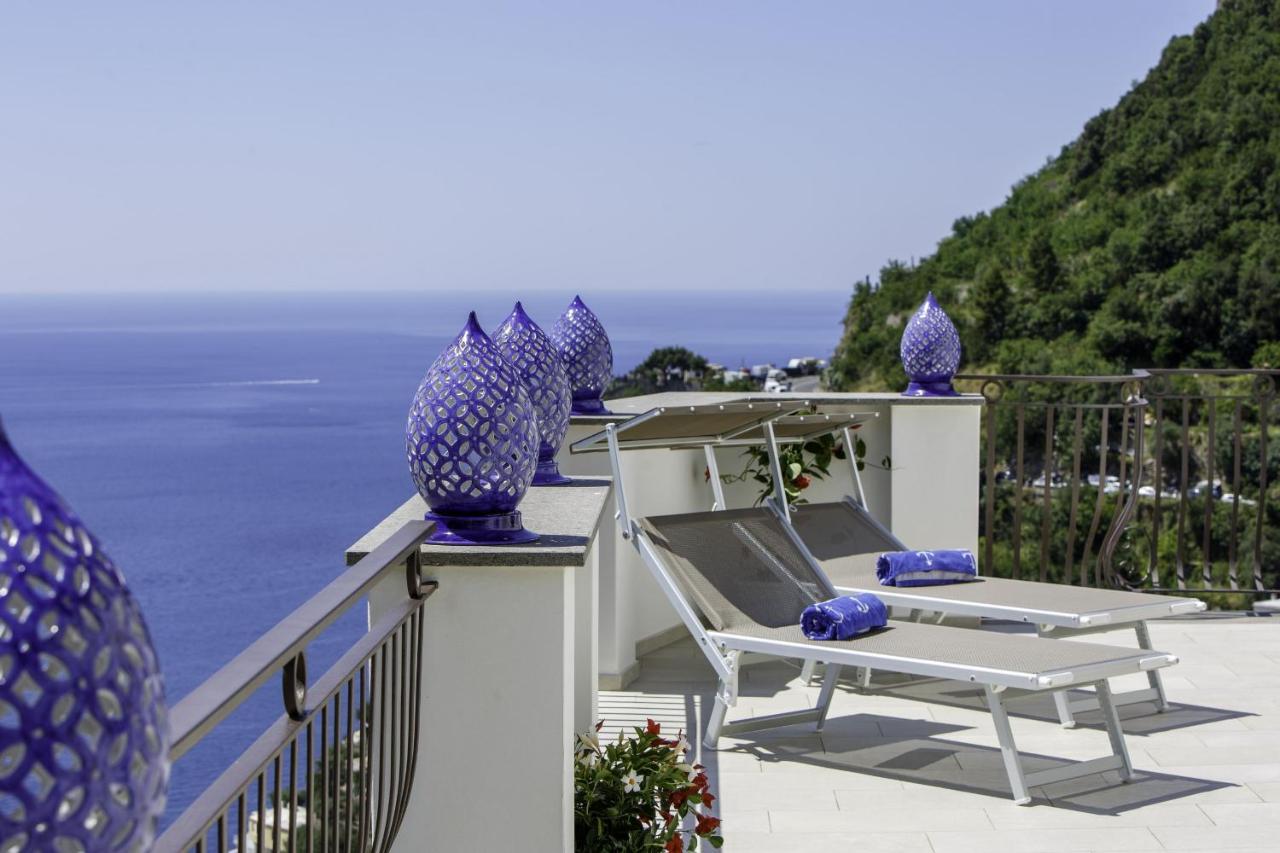 Estate4Home - Villa Settemari Scrigno Positano Eksteriør billede