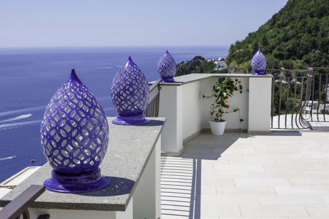 Estate4Home - Villa Settemari Scrigno Positano Eksteriør billede
