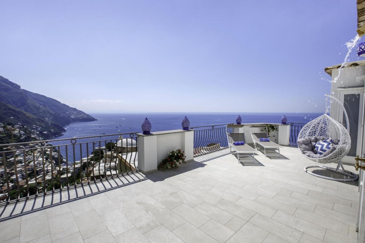 Estate4Home - Villa Settemari Scrigno Positano Eksteriør billede