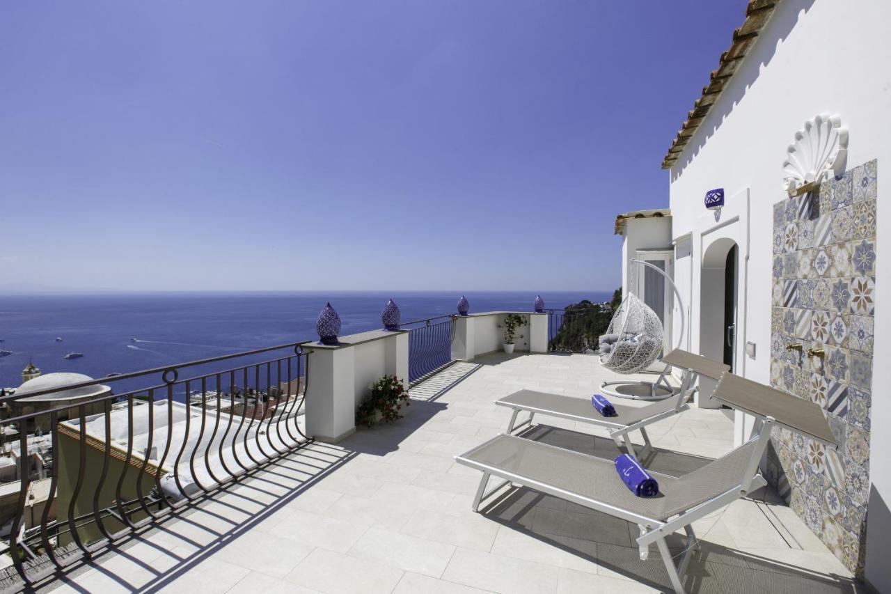Estate4Home - Villa Settemari Scrigno Positano Eksteriør billede