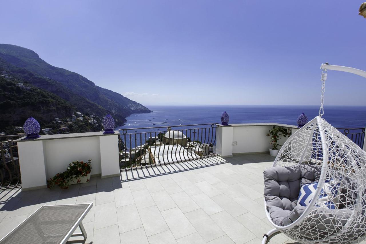 Estate4Home - Villa Settemari Scrigno Positano Eksteriør billede
