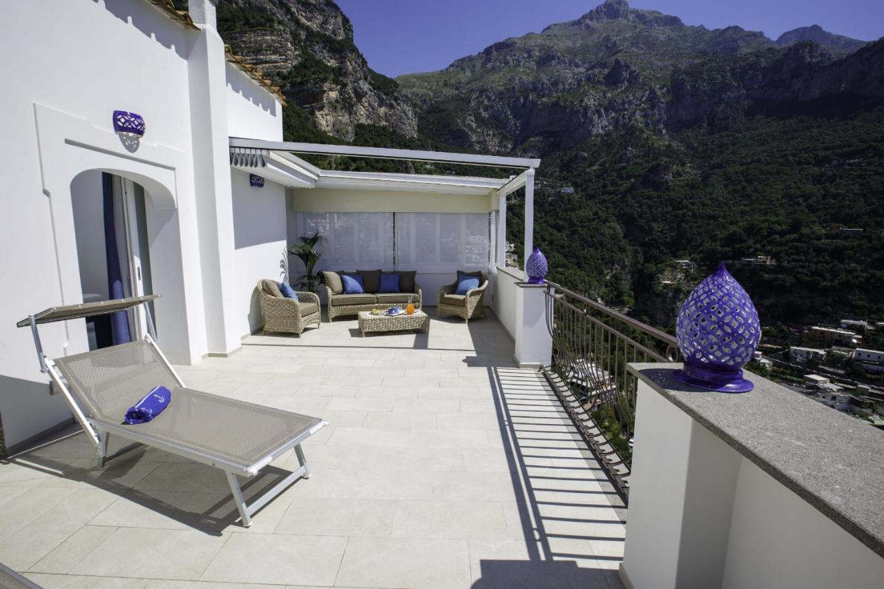 Estate4Home - Villa Settemari Scrigno Positano Eksteriør billede