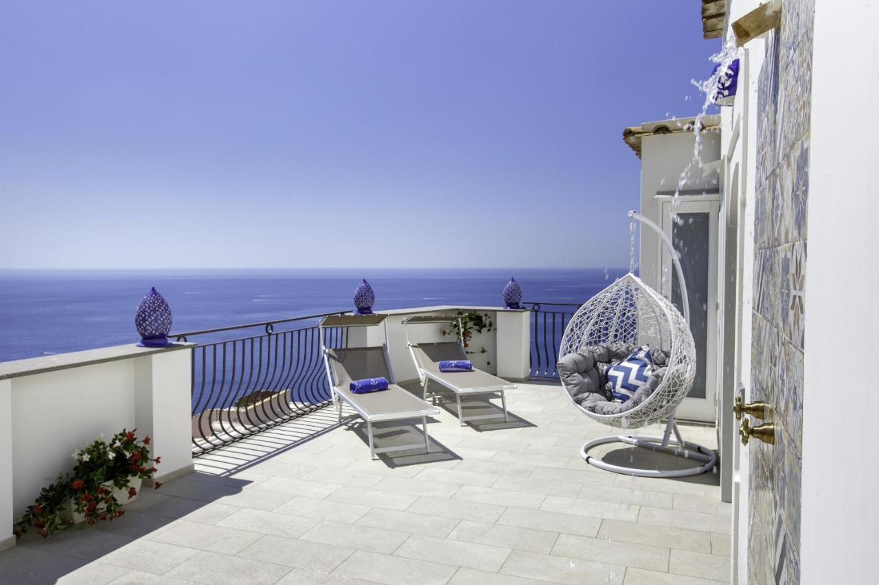 Estate4Home - Villa Settemari Scrigno Positano Eksteriør billede