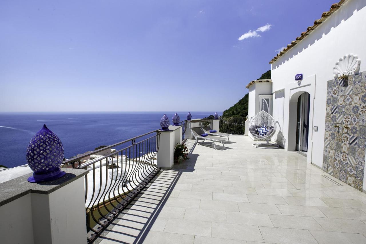 Estate4Home - Villa Settemari Scrigno Positano Eksteriør billede